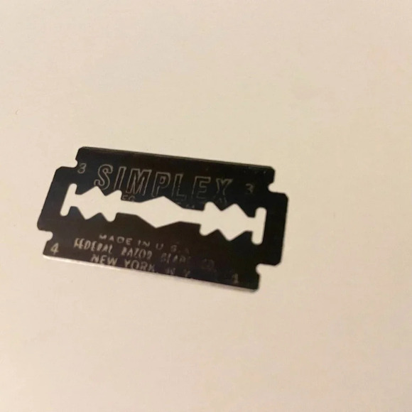 Vintage  Simplex Razor Blades New York USA Lot of 12 - Picture 9 of 12